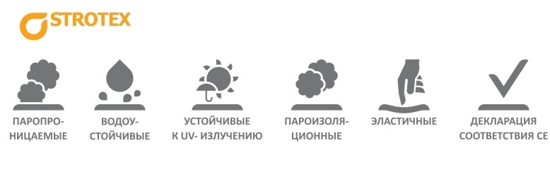 Преимущества кровельных пленок Strotex